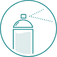 Grafik / Symbol einer vollen Spraydose